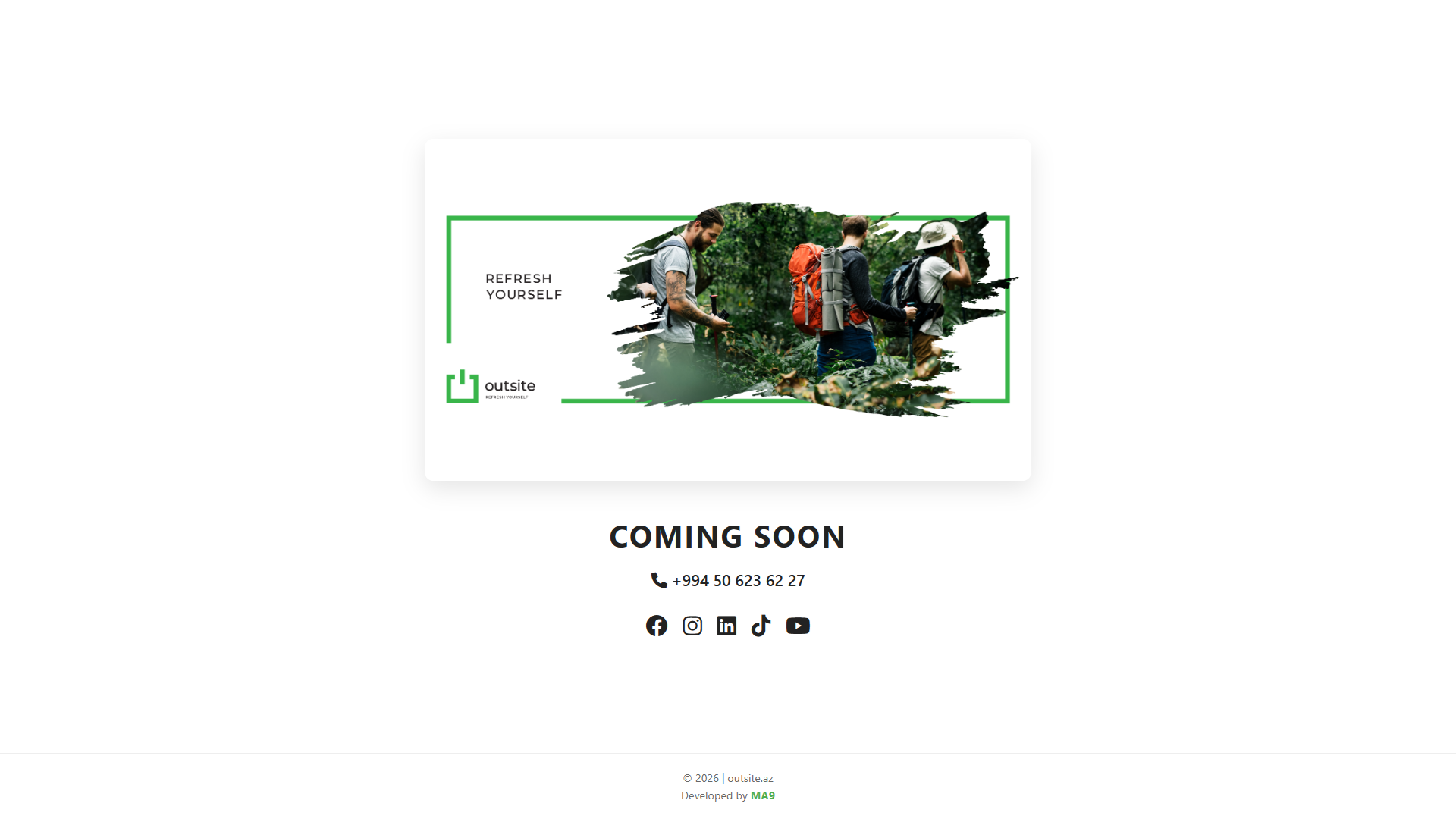 Screenshot of Corporate Email Service for Outsite