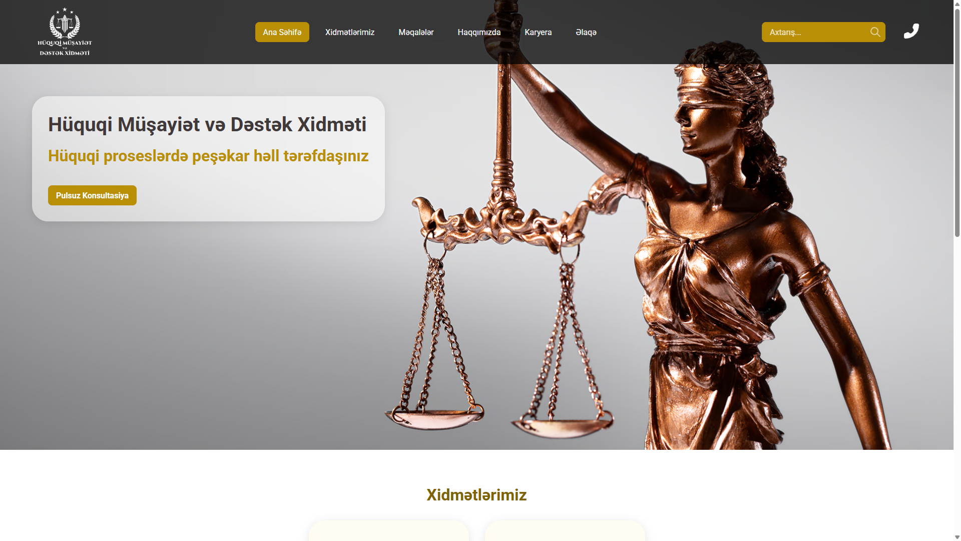 Screenshot of Website for HMDX